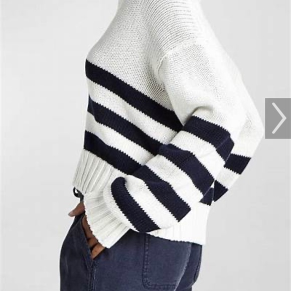 Splendid polo stripe sweater - Picture 2 of 2